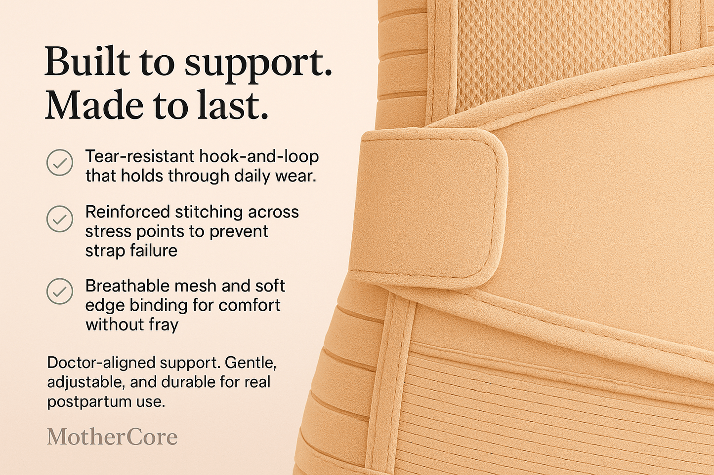 MotherCore™ Postpartum Belly Band - MotherCore