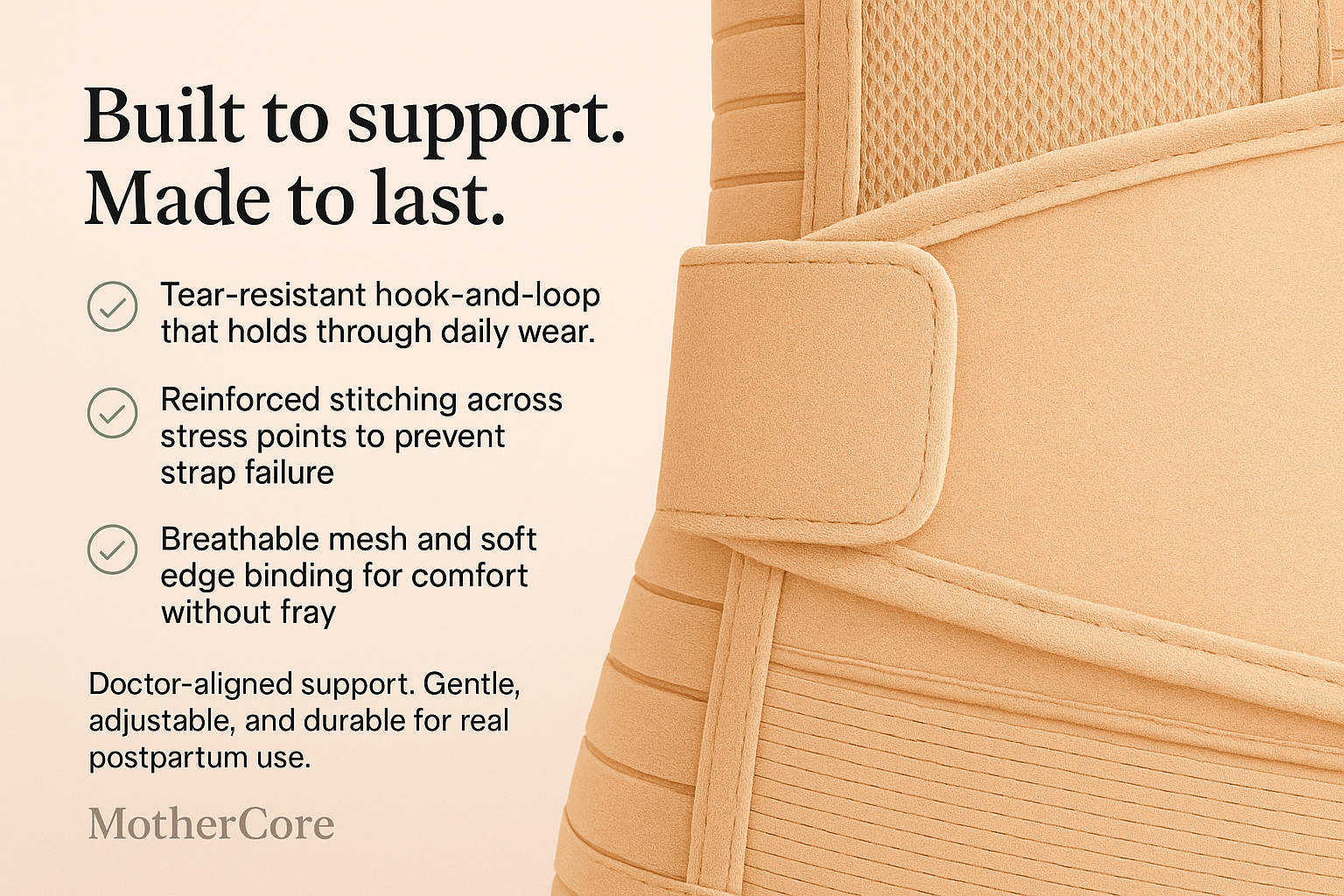 MotherCore™ Postpartum Belly Band - MotherCore
